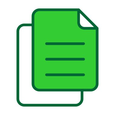 kişisel ve ticari kullanım için dosya vektör simgesi simgesi vektör çizimi..