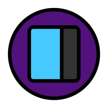 CD mi? Web simgesi basit illüstrasyon