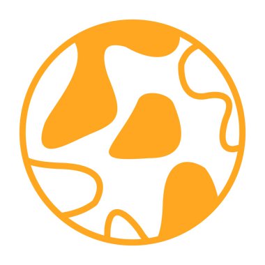 Dünya web simgesi. Vektör çizim tasarım