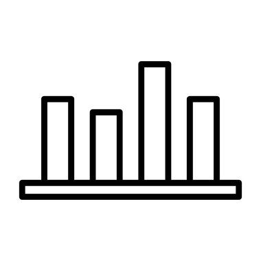 grafik ikonu vektör illüstrasyonu