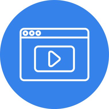 seo modern simgesinin vektör illüstrasyonu