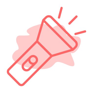 el feneri simge vektör çizim