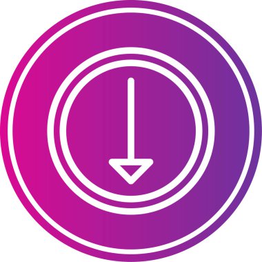 Modern saatin vektör çizimi