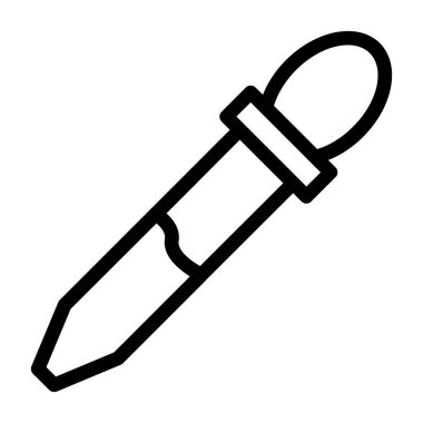 kalem simgesi. Taslak vektör. kalem ve kalem beyaz arkaplanda izole edildi