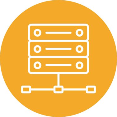 sunucu simgesi çizimi