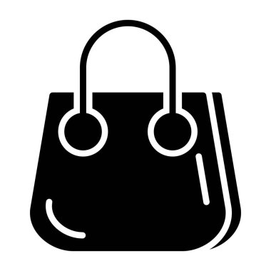çanta çanta alışveriş simgesi taslak biçimi