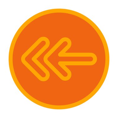 yön ok işareti vektör simgesi