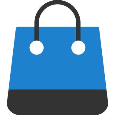 Alışveriş çantası. Basit resimleme