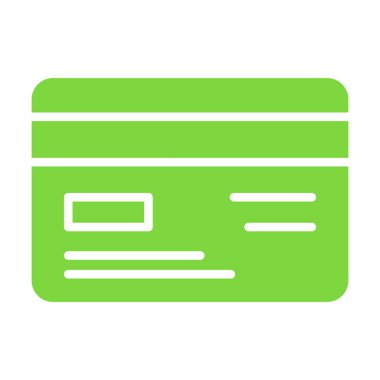 kart simge vektör çizim