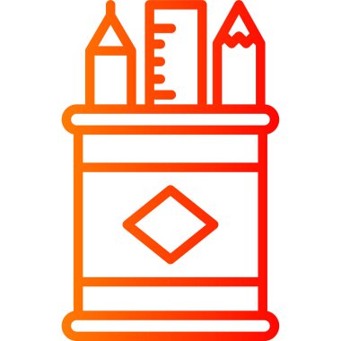 Bir okul binasının vektör illüstrasyonuName