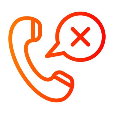 Cep telefonu simgesi, vektör illüstrasyonu