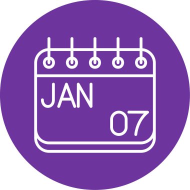 Takvim işareti simgesini, vektör çizim