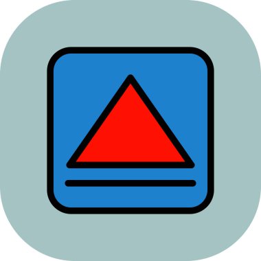 üçgen vektör illüstrasyonu