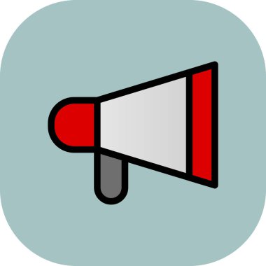 hoparlör vektör illüstrasyonu