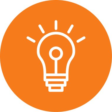 Lamba. Web simgesi basit illüstrasyon