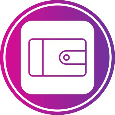 Modern ve modern bir simgenin vektör çizimi