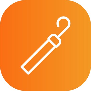 Benzersiz çekiç vektör simgesi