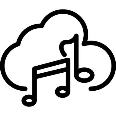 Projeniz için vektör müzik simgesi