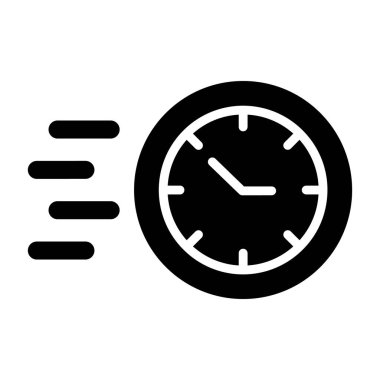 Web ve mobil uygulaması tasarımı, kronometre logo kavramı için beyaz arka plan üzerinde izole kronometre simge vektör