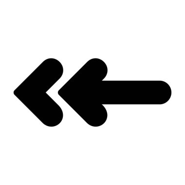 ok simgesi, vektör illüstrasyonu