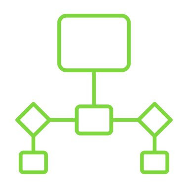 ağ bağlantıları. Web simgesi