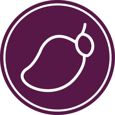 Gıda simgesinin vektör illüstrasyonu