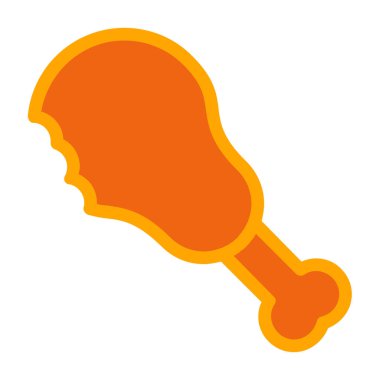 Dondurma ikonu. düz tasarım biçimi