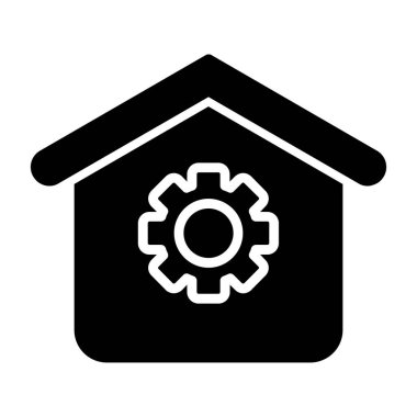 ev simgesi vektör illüstrasyonu