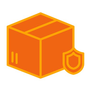 kargo kutusu ikonu izometrik. vektör illüstrasyonu