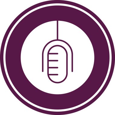 Fare ile kişisel bilgisayarın vektör simgesi.