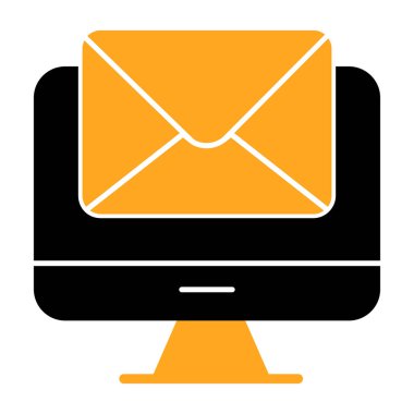 e-posta simgesi düz biçimli