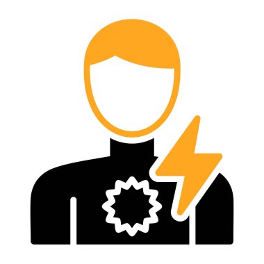 man simgesi vektör illüstrasyonu