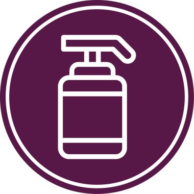 şişe simgesi vektör illüstrasyonu