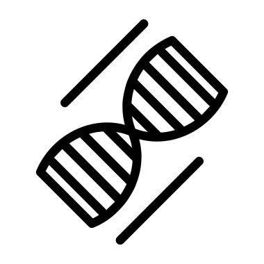 DNA simgesinin vektör illüstrasyonu