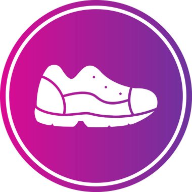 Bir ayakkabının vektör illüstrasyonu