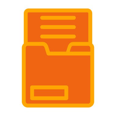 dosya dizini simgesi, basit tasarım