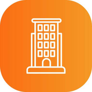 Yapı ağ simgesi, vektör illüstrasyonu