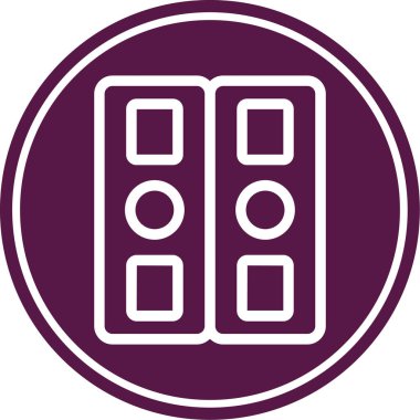 kitap simgesi vektör illüstrasyonu