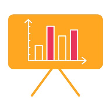iş şeması izole edilmiş simge vektör illüstrasyon tasarımı