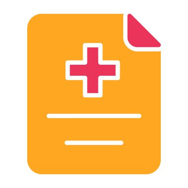 tıbbi dizin vektör simgesi