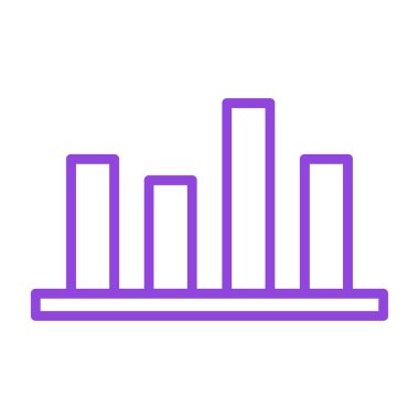 grafik vektörü ince çizgi simgesi