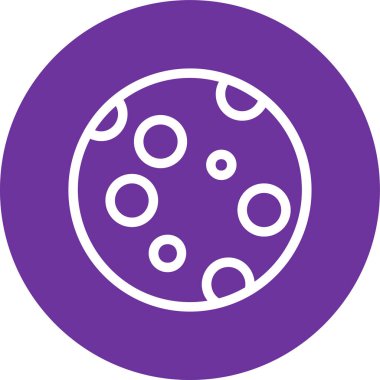 Modern b 'nin vektör illüstrasyonunda yiyecek ikonu yok