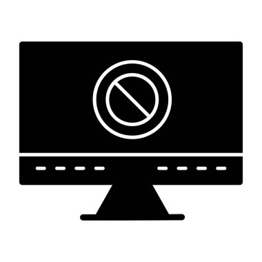 bilgisayar simgesi vektör illüstrasyonu