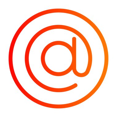 e- posta simgesi vektör illüstrasyonu