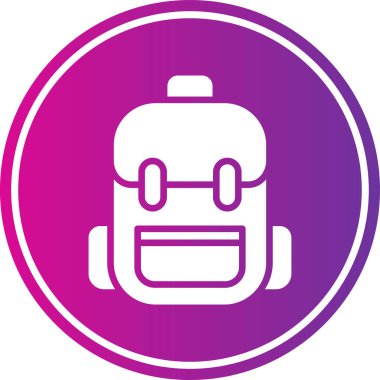 Gaz temizleyici ikonlu gaz maskesinin vektör çizimi