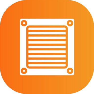 Kağıt sayfa simgesinin vektör illüstrasyonu