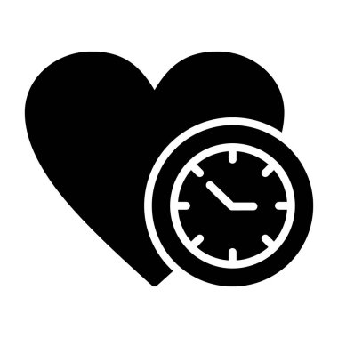 Aşk simgesi vektör illüstrasyonu