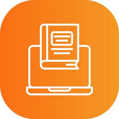 bir tabletin vektör simgesi