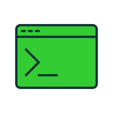 bilgisayar simgesi vektör illüstrasyonu