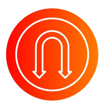 Arrow vektör simgesi illüstrasyonu